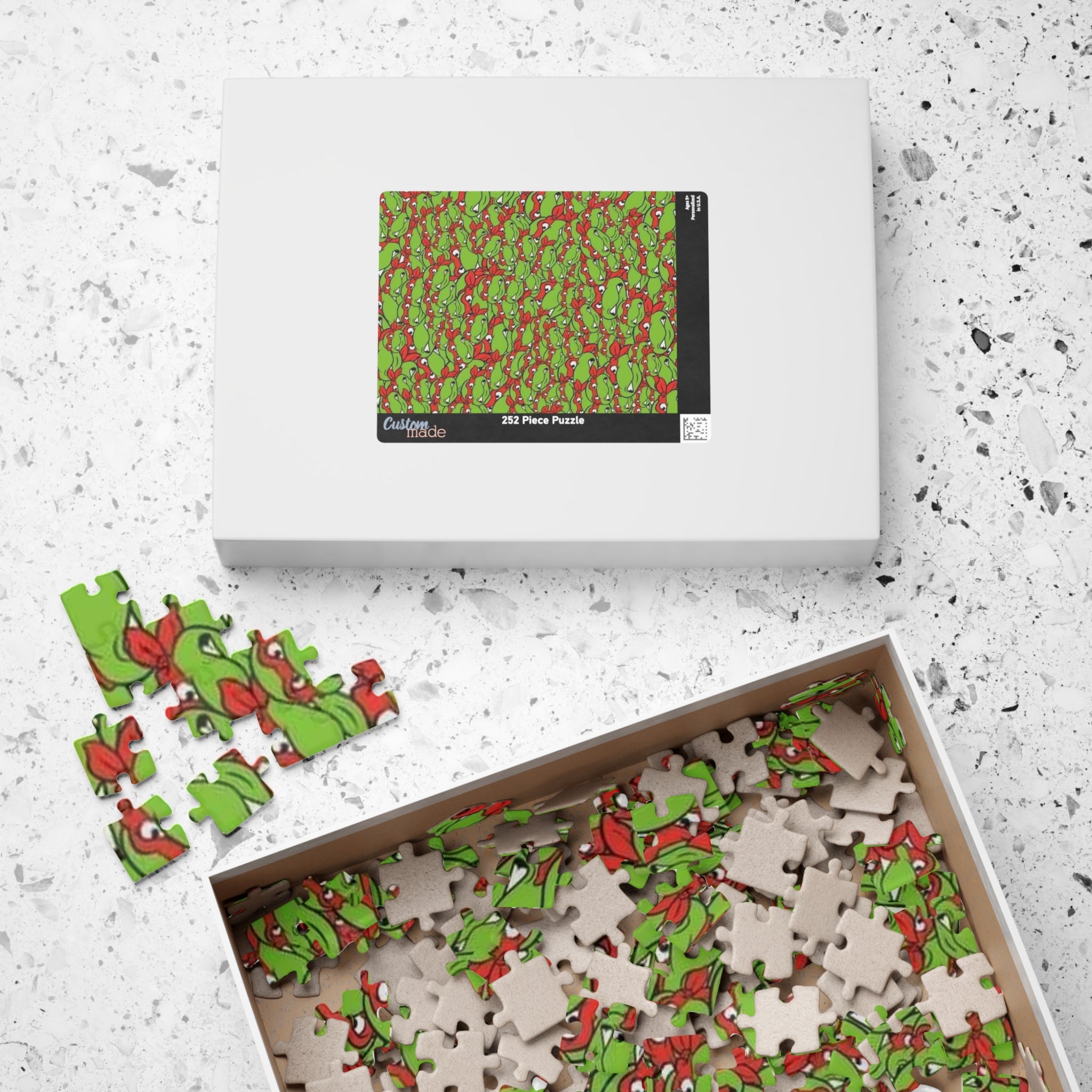 Find the Smiling Raphael Puzzle, Teenage Mutant Ninja Turtles Pattern 110-1014 pc