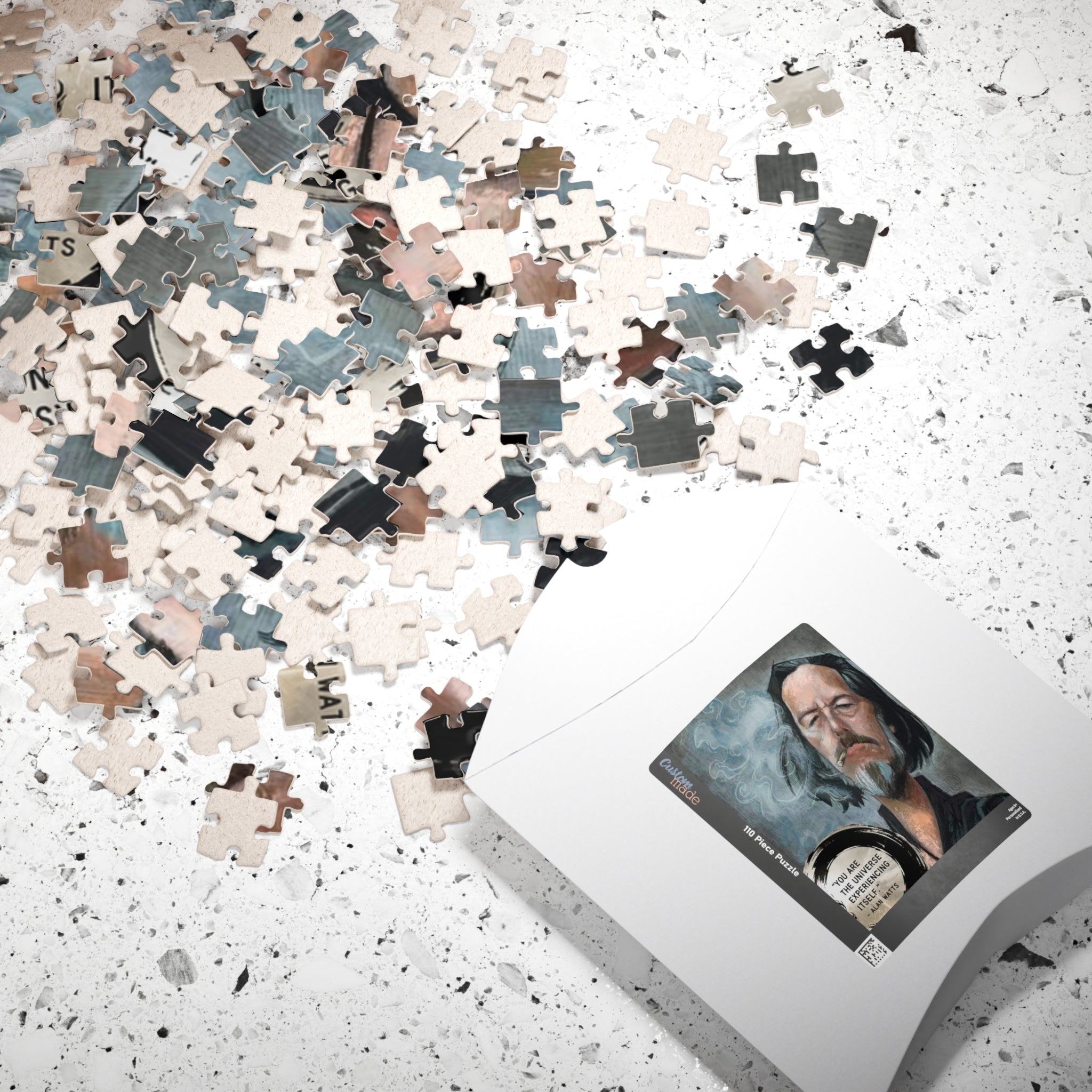 Alan Watts Smoking Doob Puzzle | You Are the Universe Philosophy Jigsaw