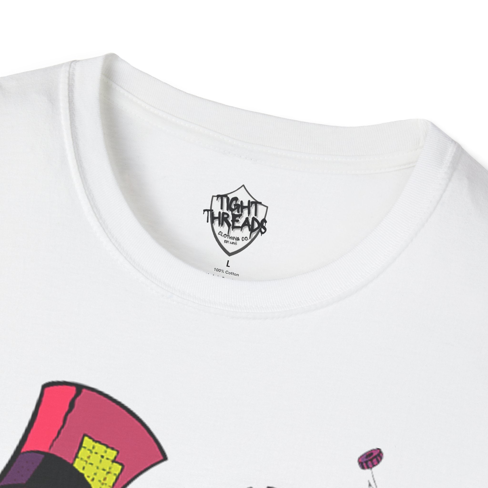 Mad Hatter Tea Party T-Shirt, Alice in Wonderland Shirt, Fun Unisex Tee, Playful Gift for Fans, Casual Wear