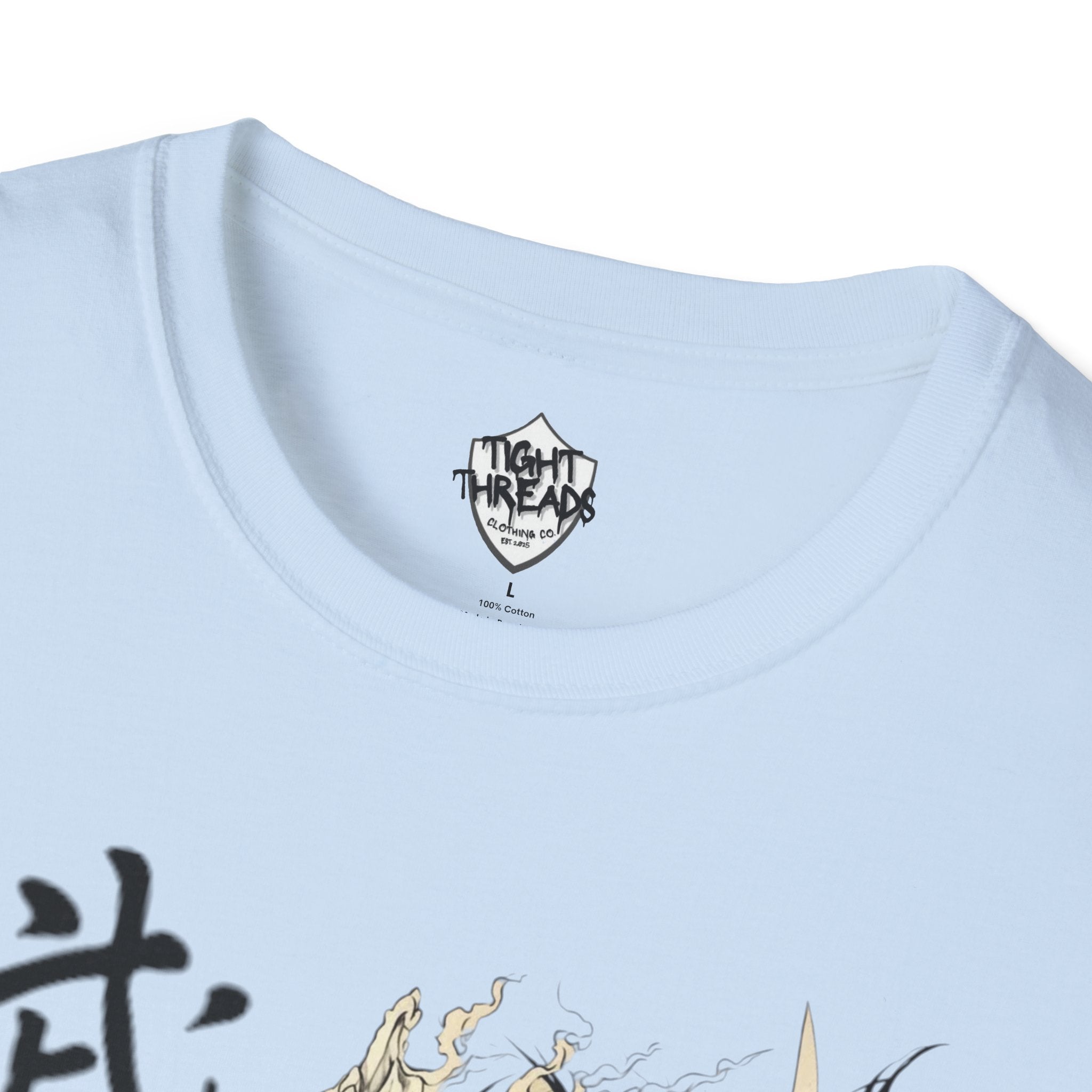 Oni Samurai Bushido Graphic Tee, Unisex Softstyle T-Shirt, Streetwear Style Urban Outfit