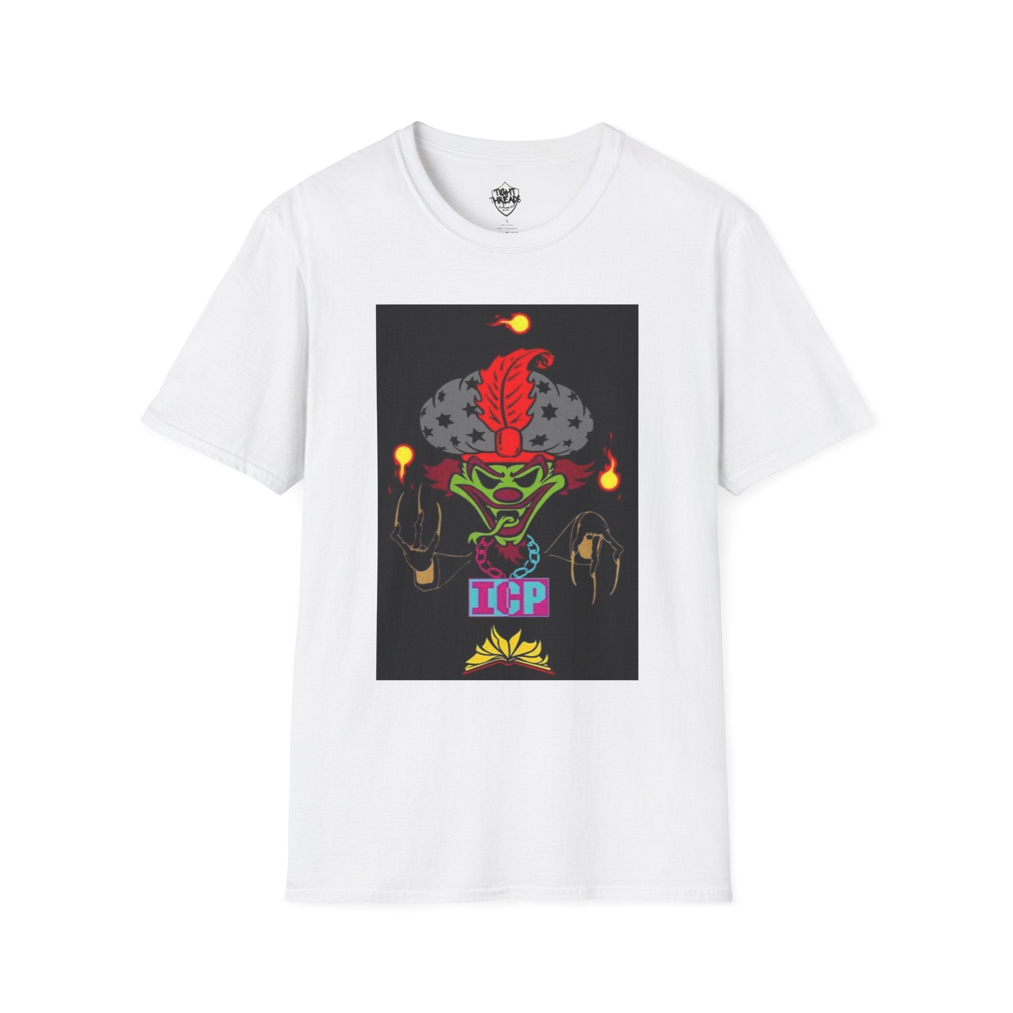 OG 6 Joker Card Merge ICP Graphic T-Shirt | Horror Carnival Juggalo Tee