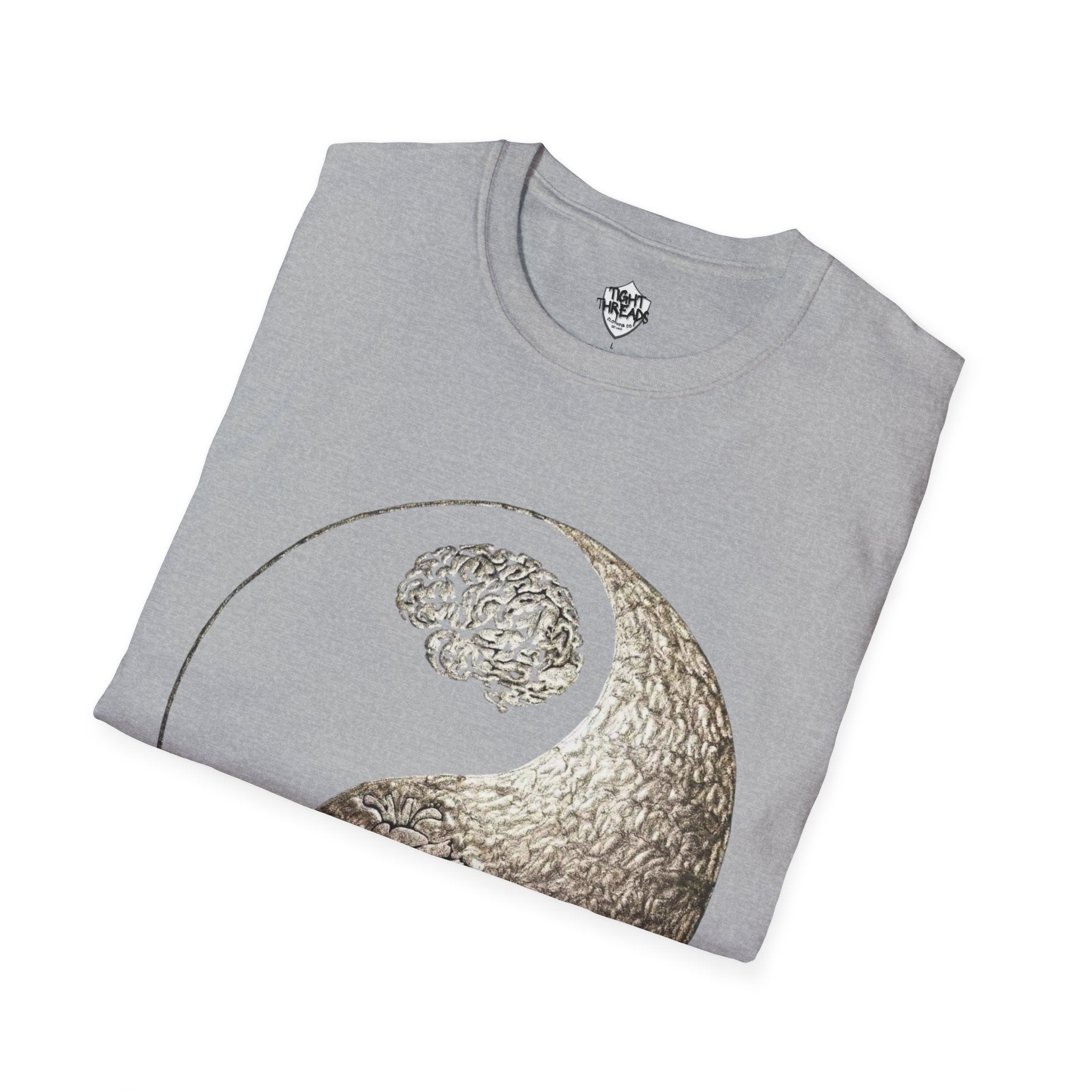 Yin Yang Mind over Matter Tee, Unisex T-Shirt for Mindfulness, Gift for Yoga Lovers, Boho Style, Casual Wear, Spiritual Design
