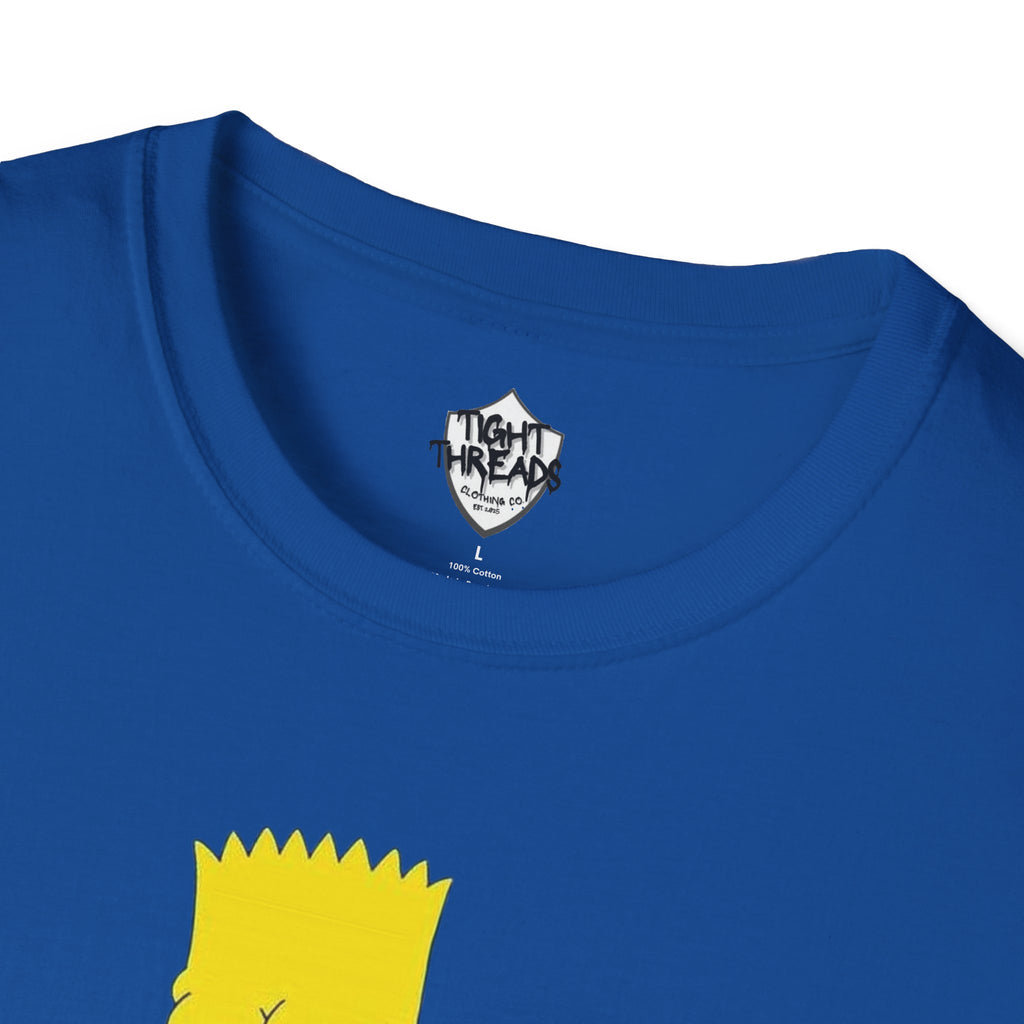 Bart Simpson and his Bud Graphic Tee, Casual Unisex T-Shirt for Everyday Wear, Perfect Gift for Fans, Outdoor Fun, Summer Style