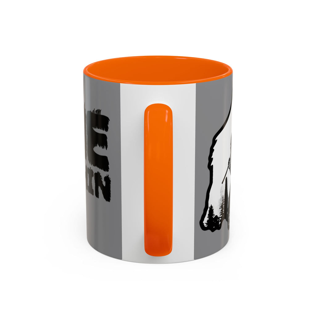 Gone Squatchin Patriotic Bigfoot Mug | Accent Coffee Mug