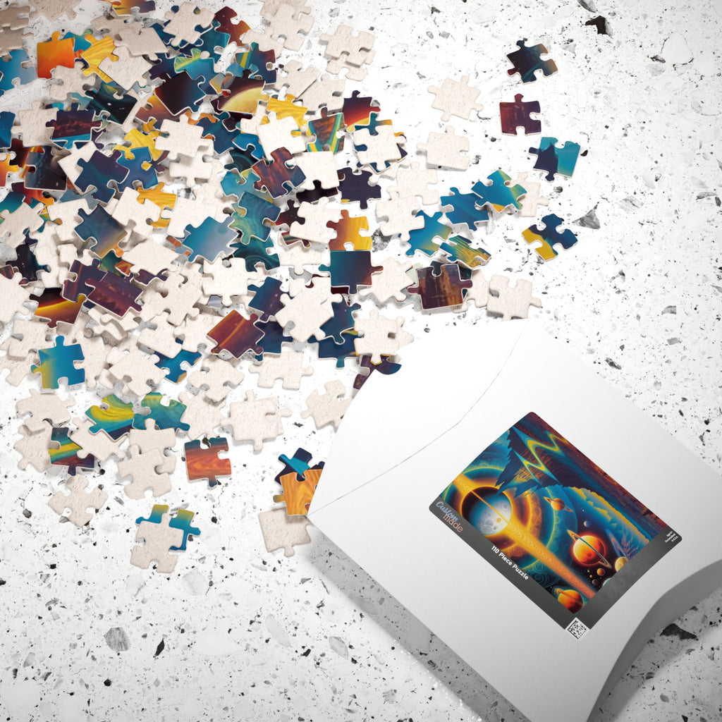 Cosmic Planetary Landscape Puzzle | Jigsaw Puzzle