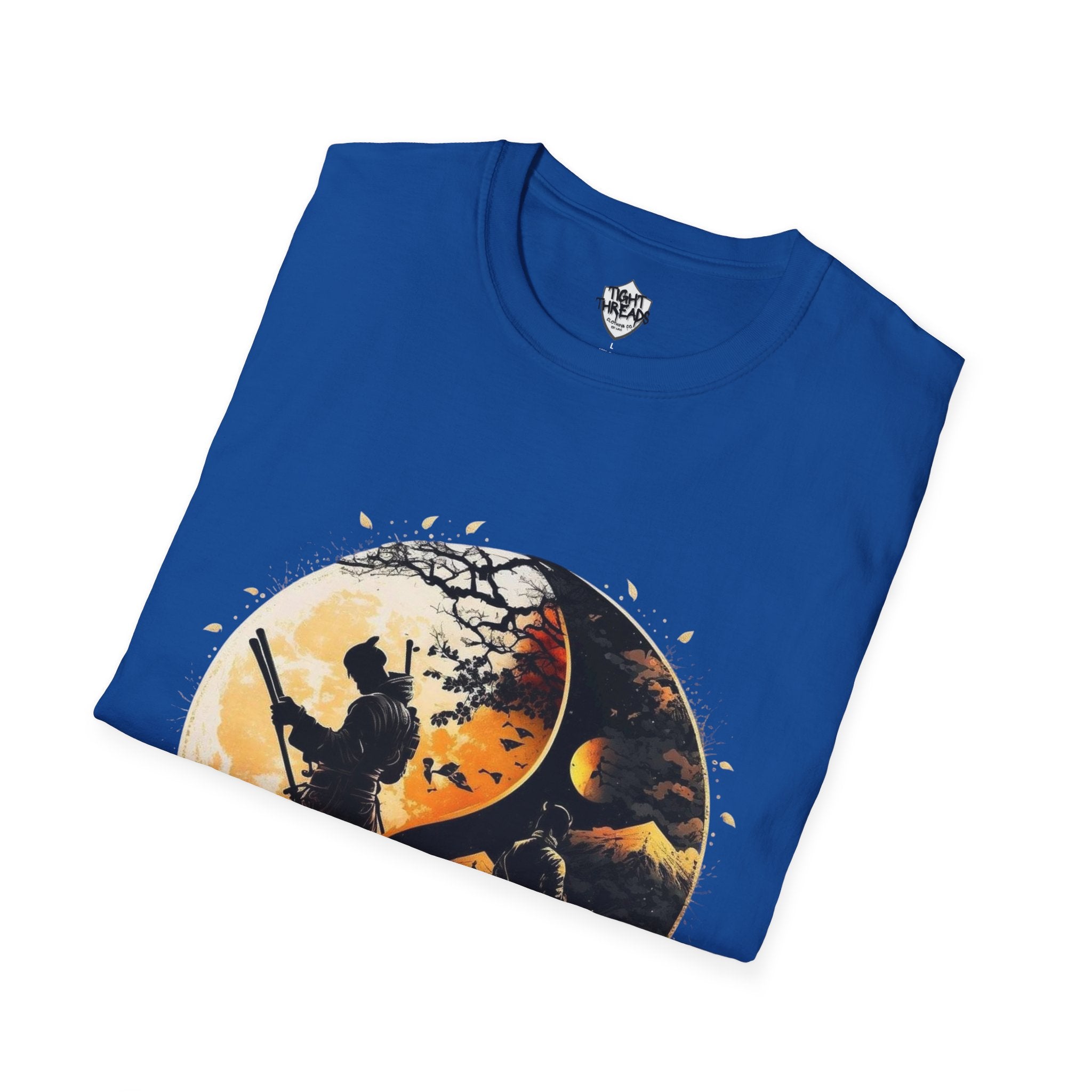 Sunset Warrior Unisex T-Shirt, Softstyle Tee, Graphic Tee, Casual Wear, Gift for Him/Her, Summer Fashion, Festival Top