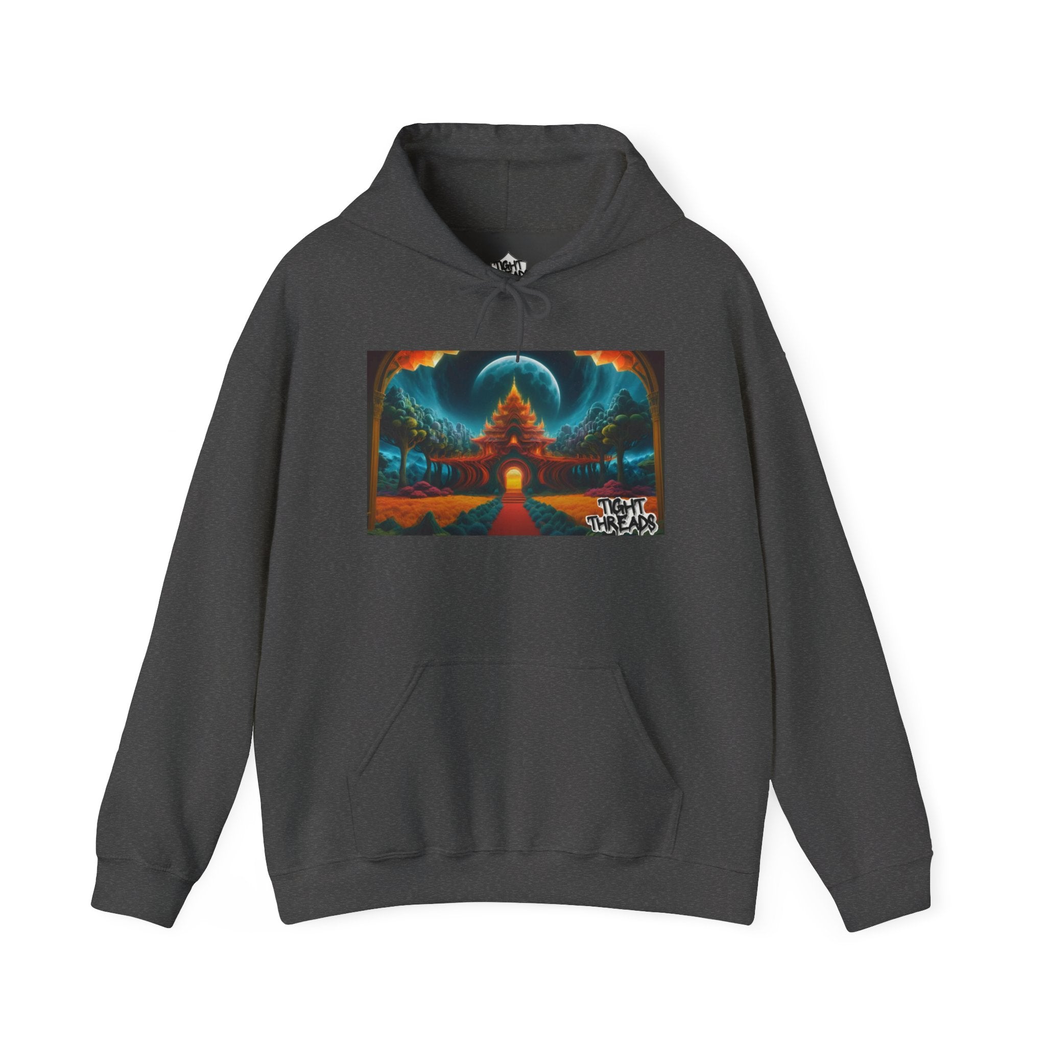 Vibrant Spiritual Art Hoodie, Cozy Sweatshirt for Meditation Lovers, Unisex Gift for Celebrations, Ideal for Chill Days, Unique Artwork