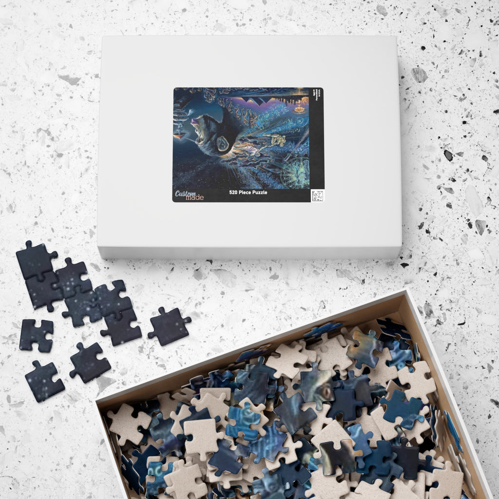 Surreal Chimp with Cocktail Puzzle | 520-1014 Piece Jigsaw