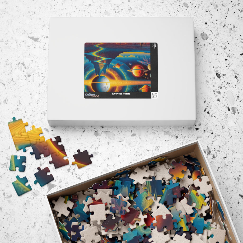 Cosmic Planetary Landscape Puzzle | Jigsaw Puzzle