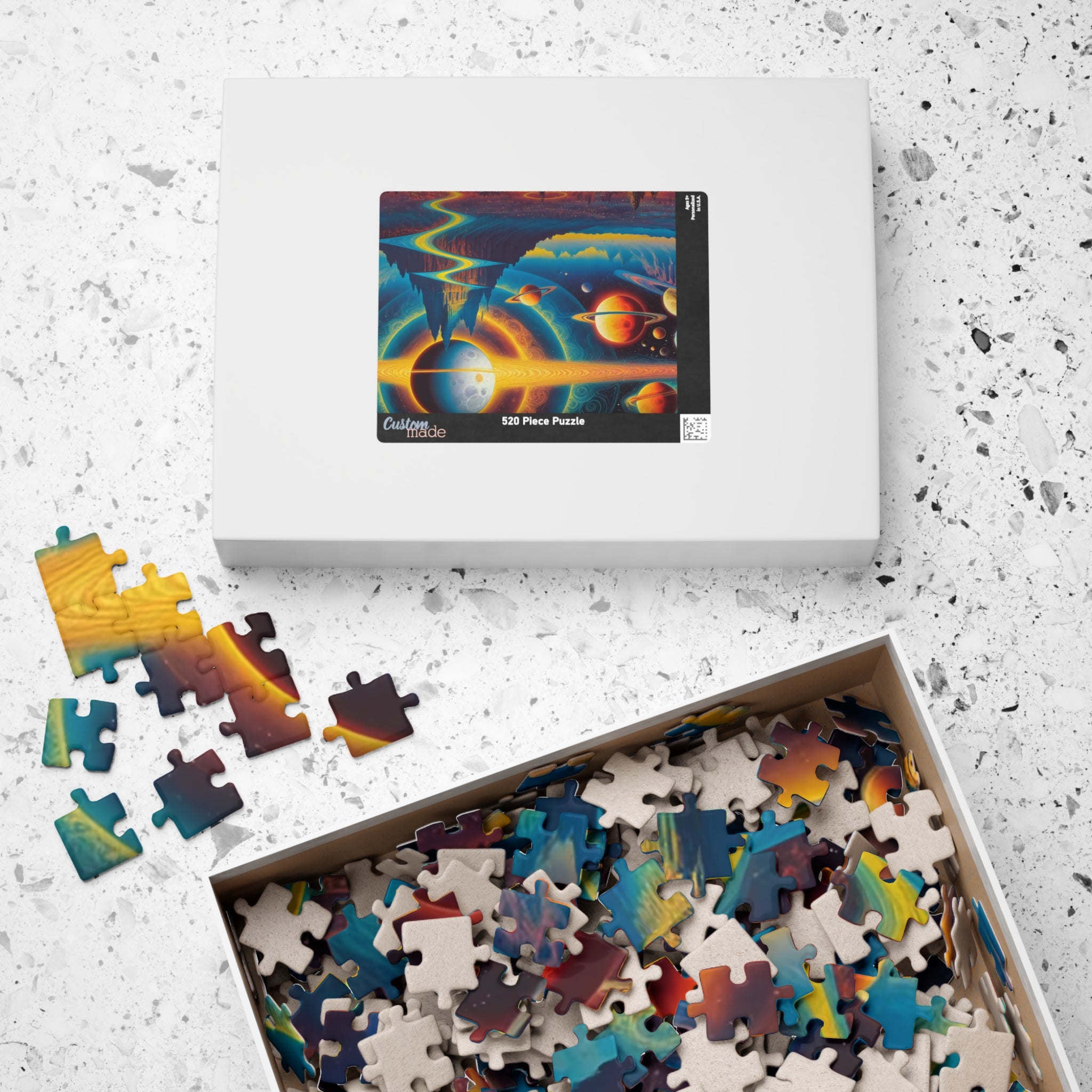 Cosmic Planetary Landscape Puzzle | Jigsaw Puzzle