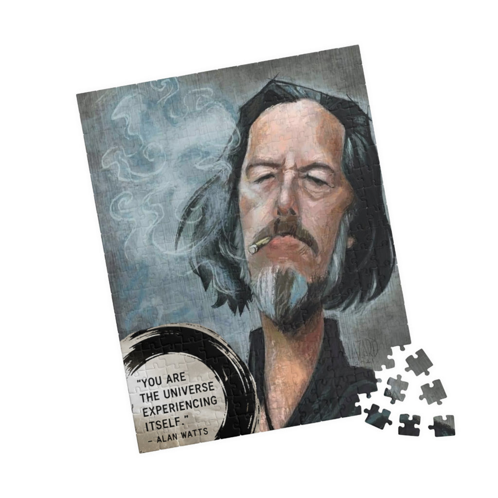Alan Watts Smoking Doob Puzzle | You Are the Universe Philosophy Jigsaw