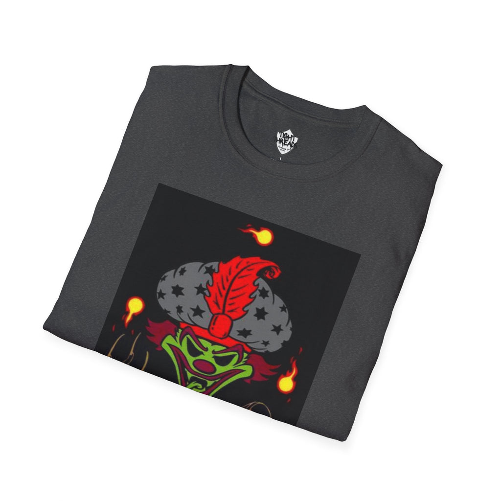OG 6 Joker Card Merge ICP Graphic T-Shirt | Horror Carnival Juggalo Tee