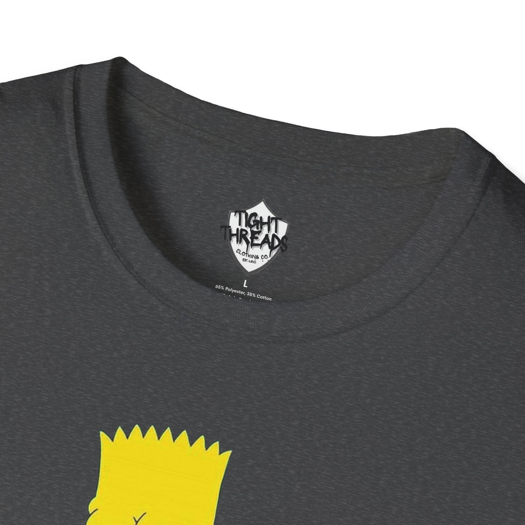 Bart Simpson and his Bud Graphic Tee, Casual Unisex T-Shirt for Everyday Wear, Perfect Gift for Fans, Outdoor Fun, Summer Style