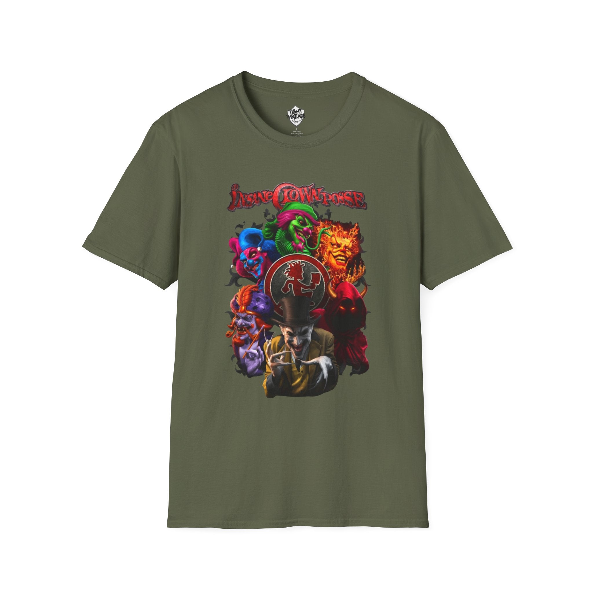Horror Monster Mash T-Shirt | Vintage Movie Creature Collage