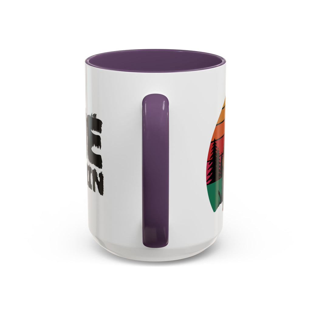 Gone Squatchin Bigfoot Coffee Mug | Accent 11oz 15oz