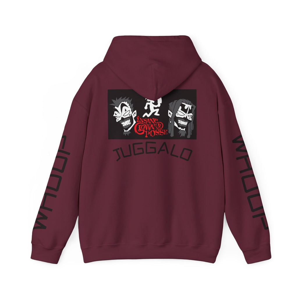 Juggalo Hoodie | Whoop Whoop sleeve graphic, Insane Clown Posse art