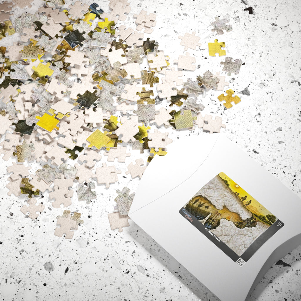 Plato's Cave Allegory Puzzle 252-piece Puzzle | Artistic Landscape Jigsaw