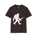 Sasquatch with Rifle T-Shirt | Bigfoot Hunting Silhouette Tee