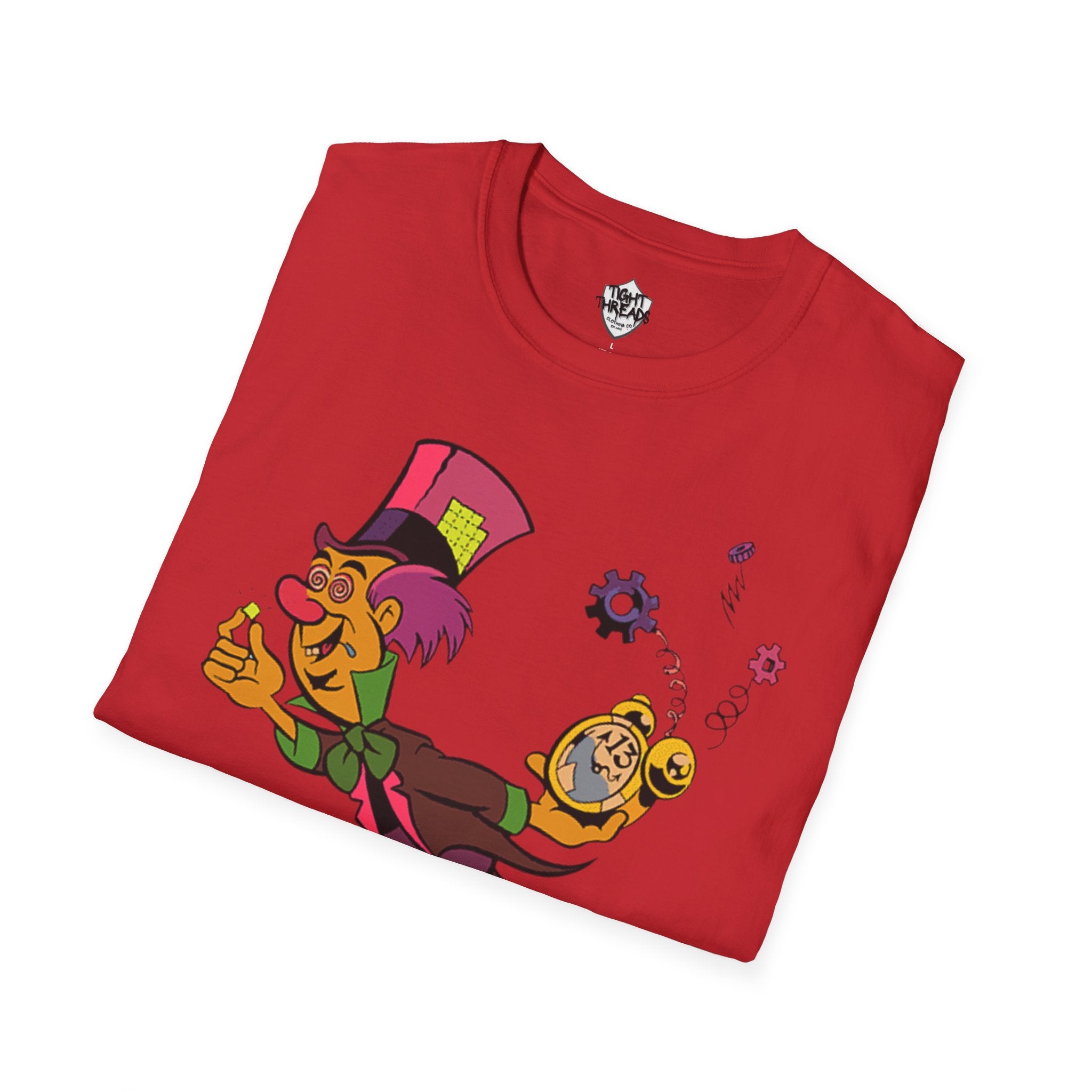 Mad Hatter Tea Party T-Shirt, Alice in Wonderland Shirt, Fun Unisex Tee, Playful Gift for Fans, Casual Wear