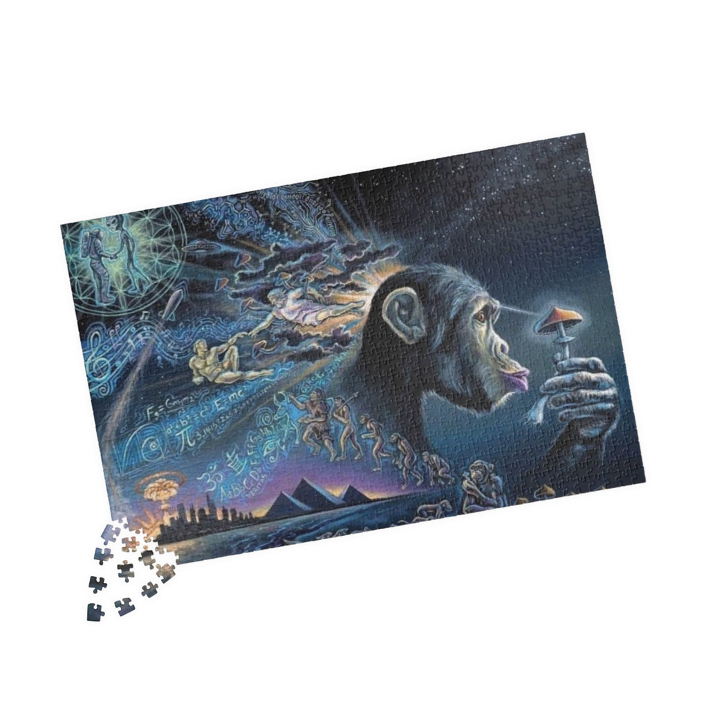 Surreal Chimp with Cocktail Puzzle | 520-1014 Piece Jigsaw