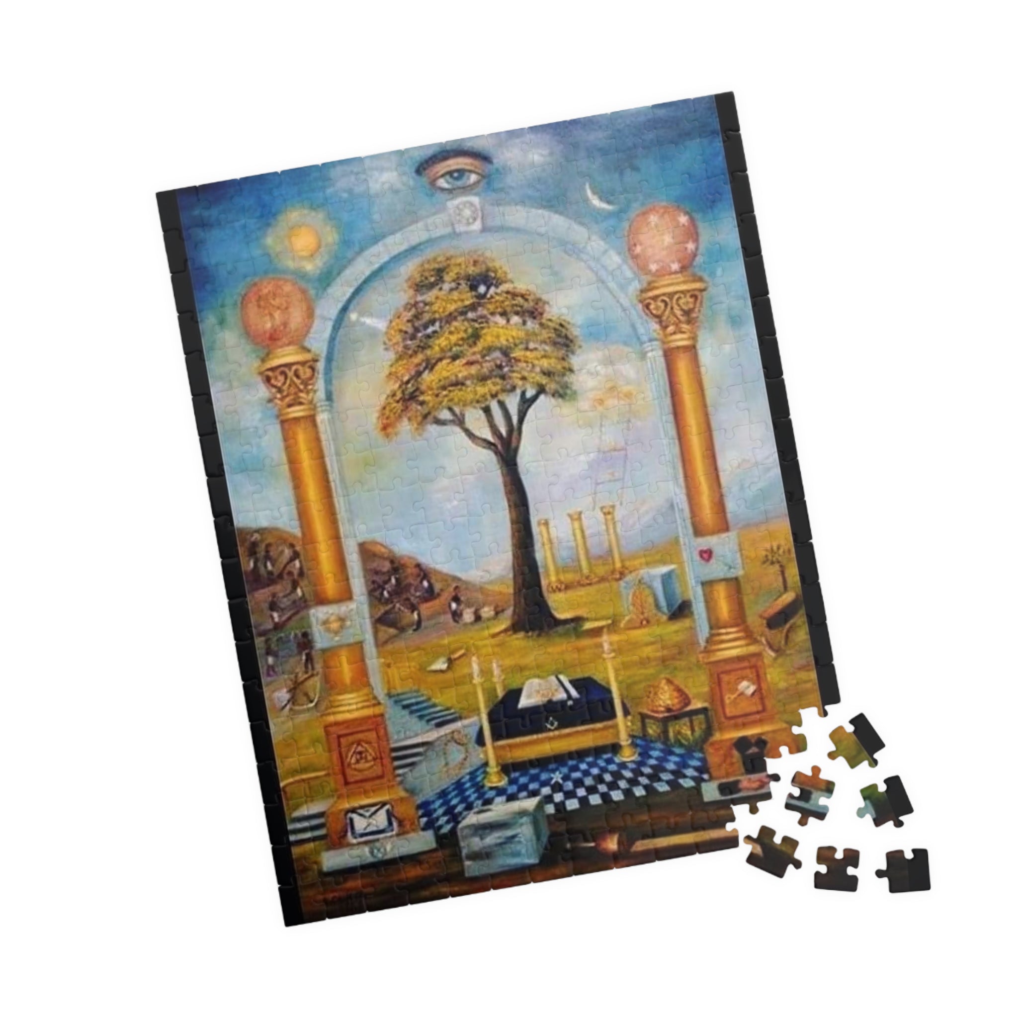 Journeyman Initiation Puzzle 110, 252, 520, 1014 piece