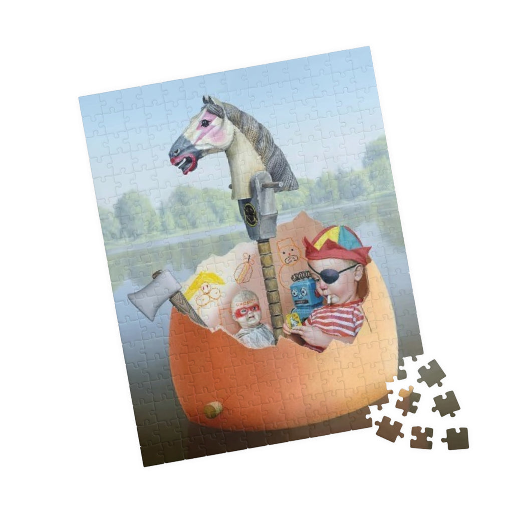 Little Adult in Egg puzzle | 520 or 1014 pc jigsaw