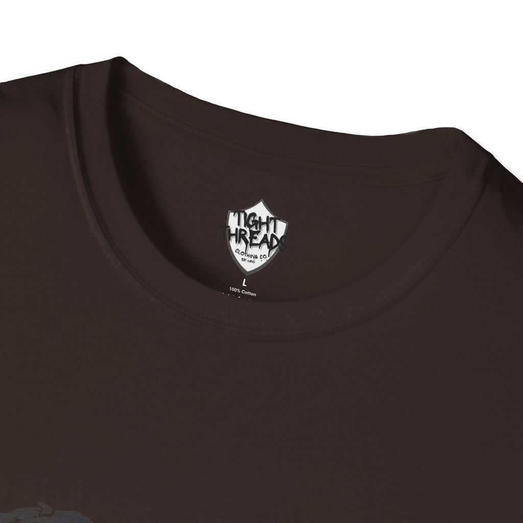 Yin Yang Samurai unisex style T-Shirt, Men and Women T-Shirt, durable and smooth fabric, casual wear.