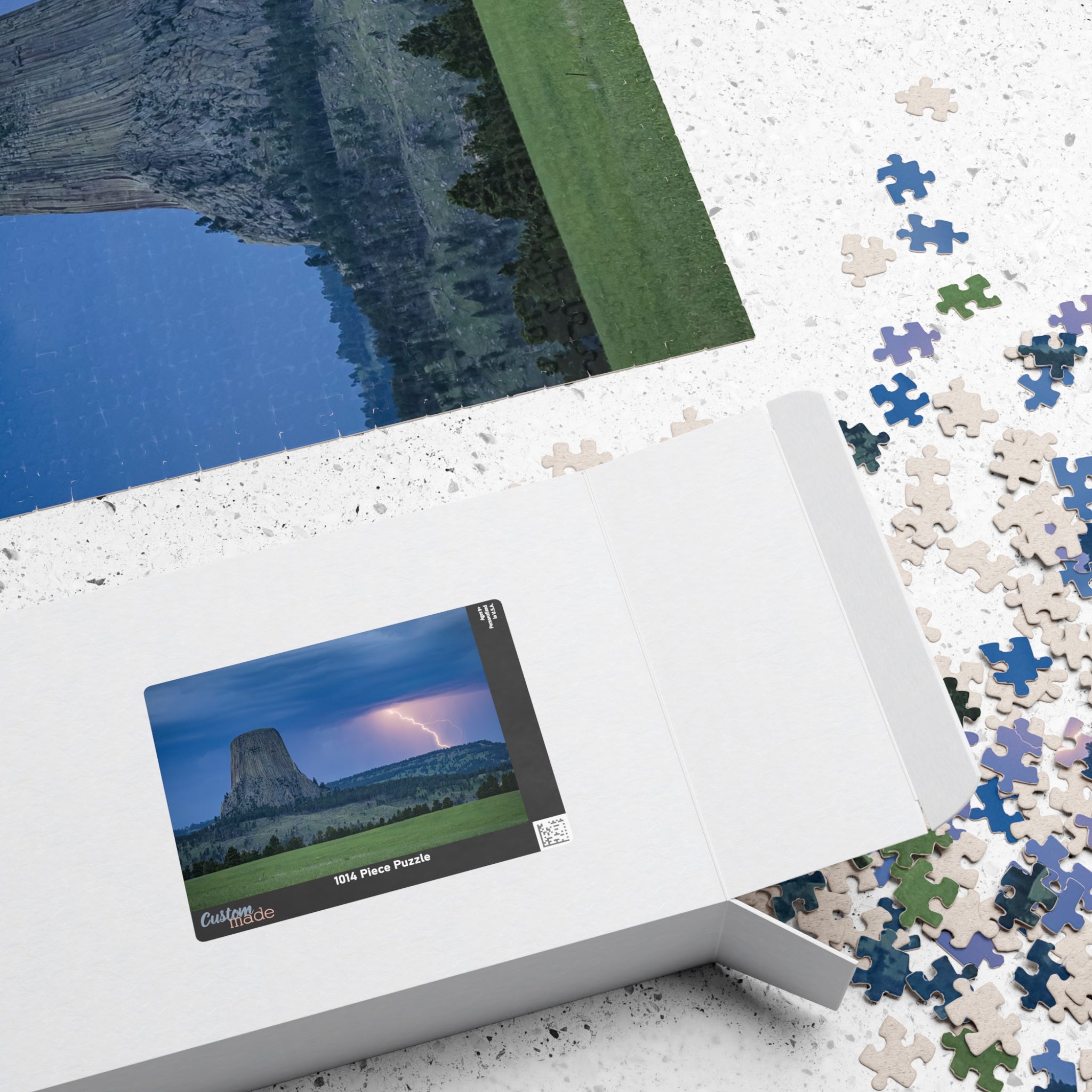 Devils Lightning Puzzle | Scenic Landscape Jigsaw 110, 252, 520, 1014 pcs