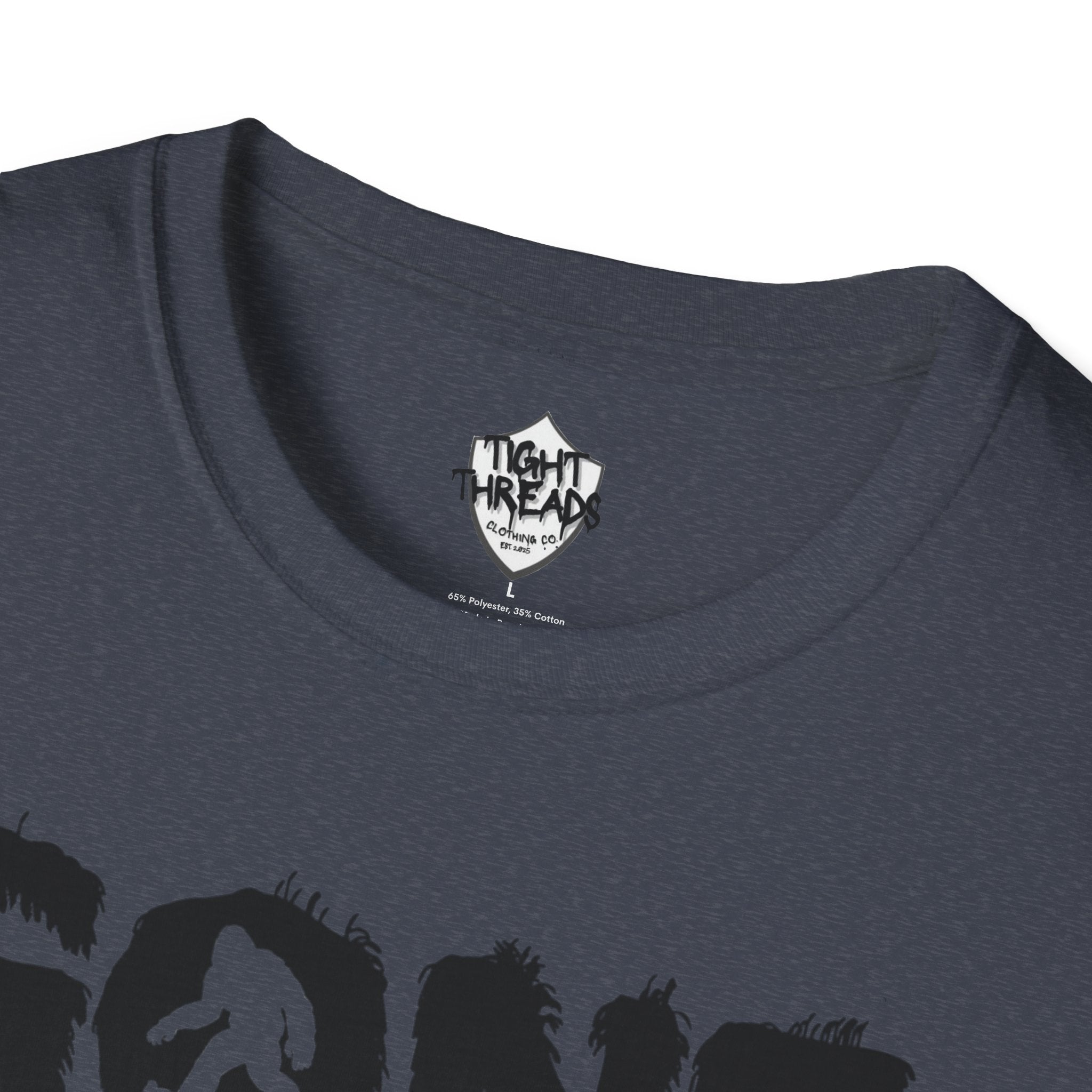 Gone Squatchin Bigfoot Graphic T-Shirt | Sasquatch Illustration
