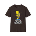Bart Simpson and his Bud Graphic Tee, Casual Unisex T-Shirt for Everyday Wear, Perfect Gift for Fans, Outdoor Fun, Summer Style