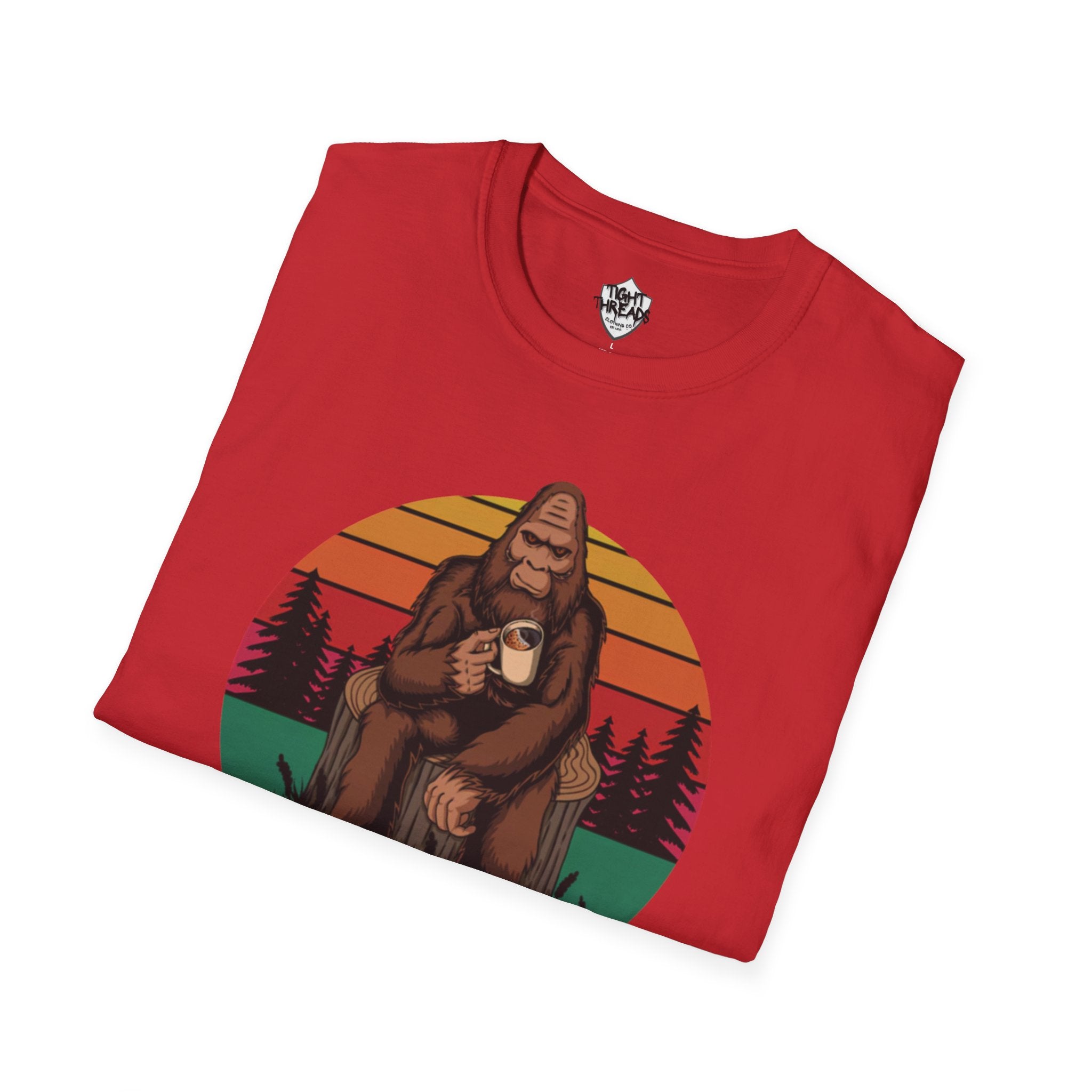 Gone Squatchin Sasquatch T-Shirt | Bigfoot Camping Graphic Tee
