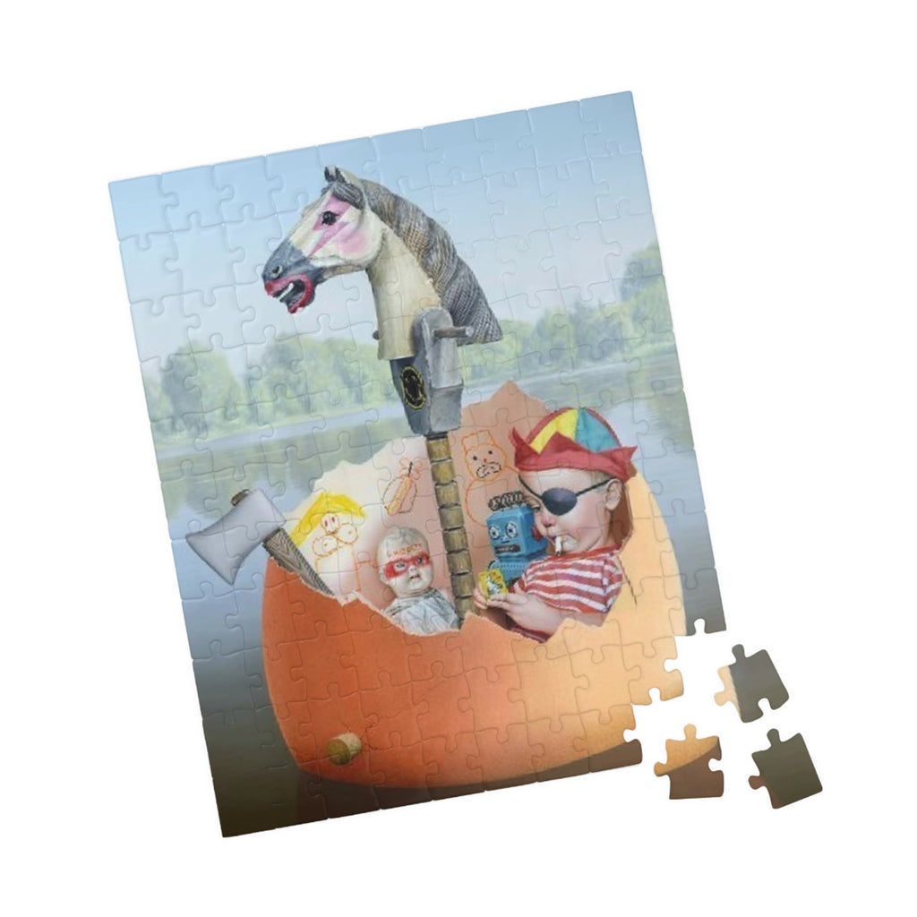 Little Adult in Egg puzzle | 520 or 1014 pc jigsaw
