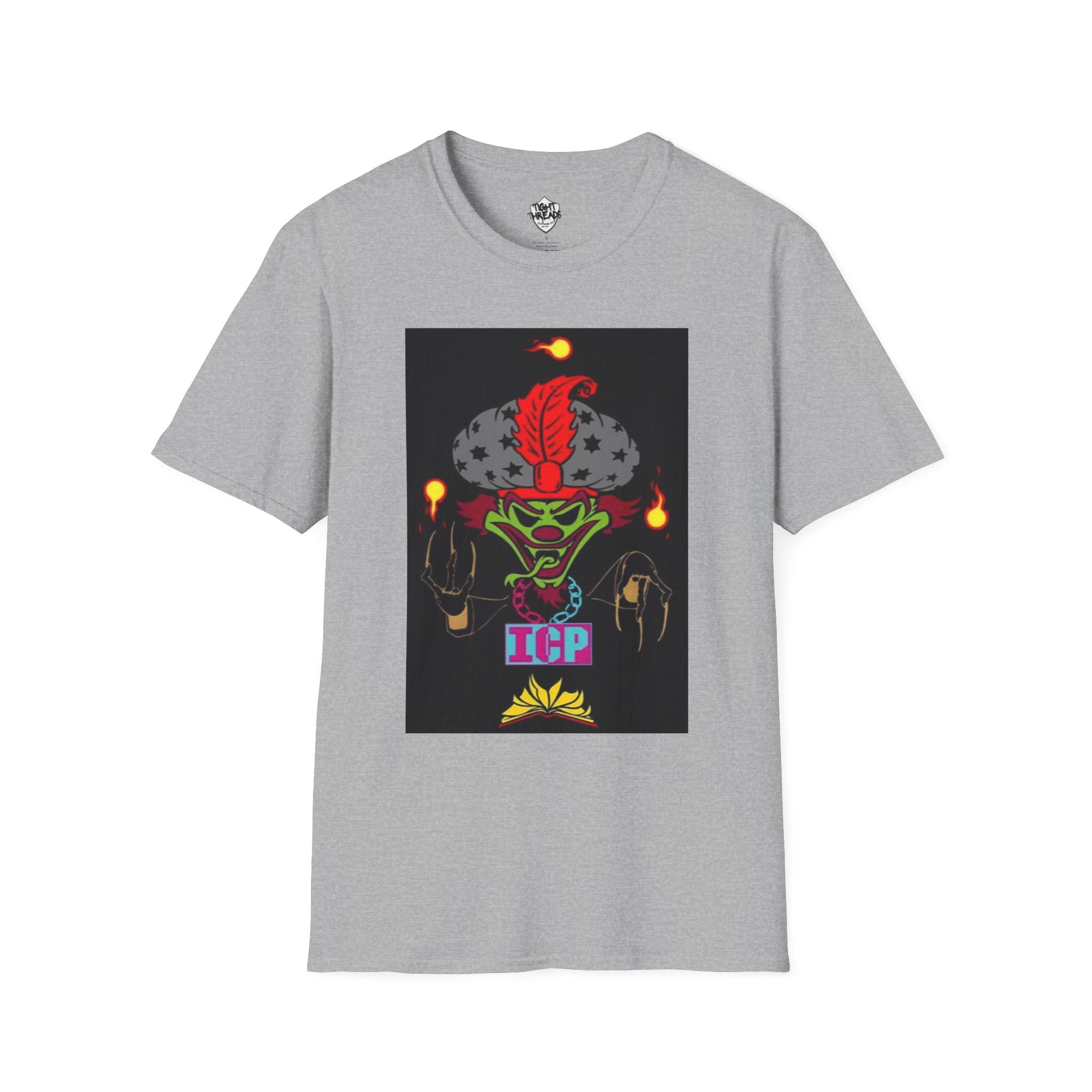 OG 6 Joker Card Merge ICP Graphic T-Shirt | Horror Carnival Juggalo Tee