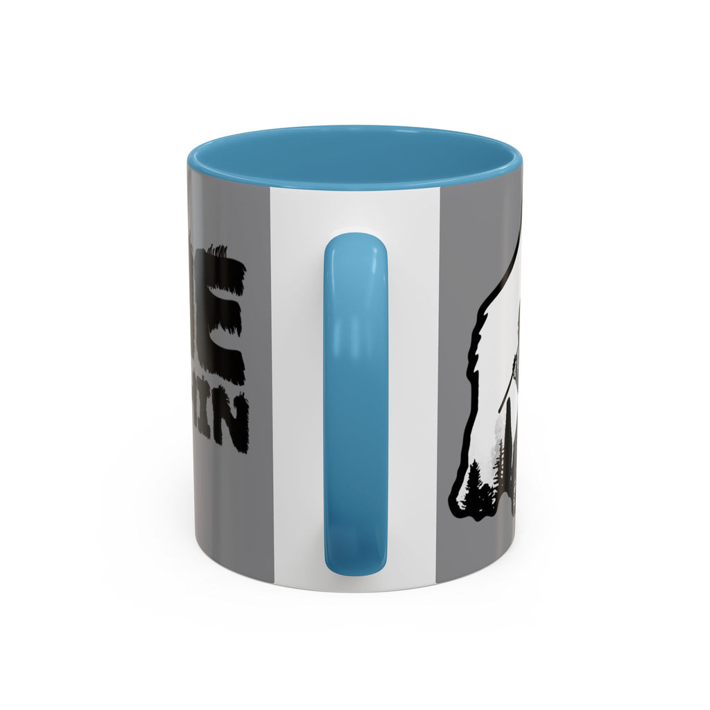 Gone Squatchin Patriotic Bigfoot Mug | Accent Coffee Mug