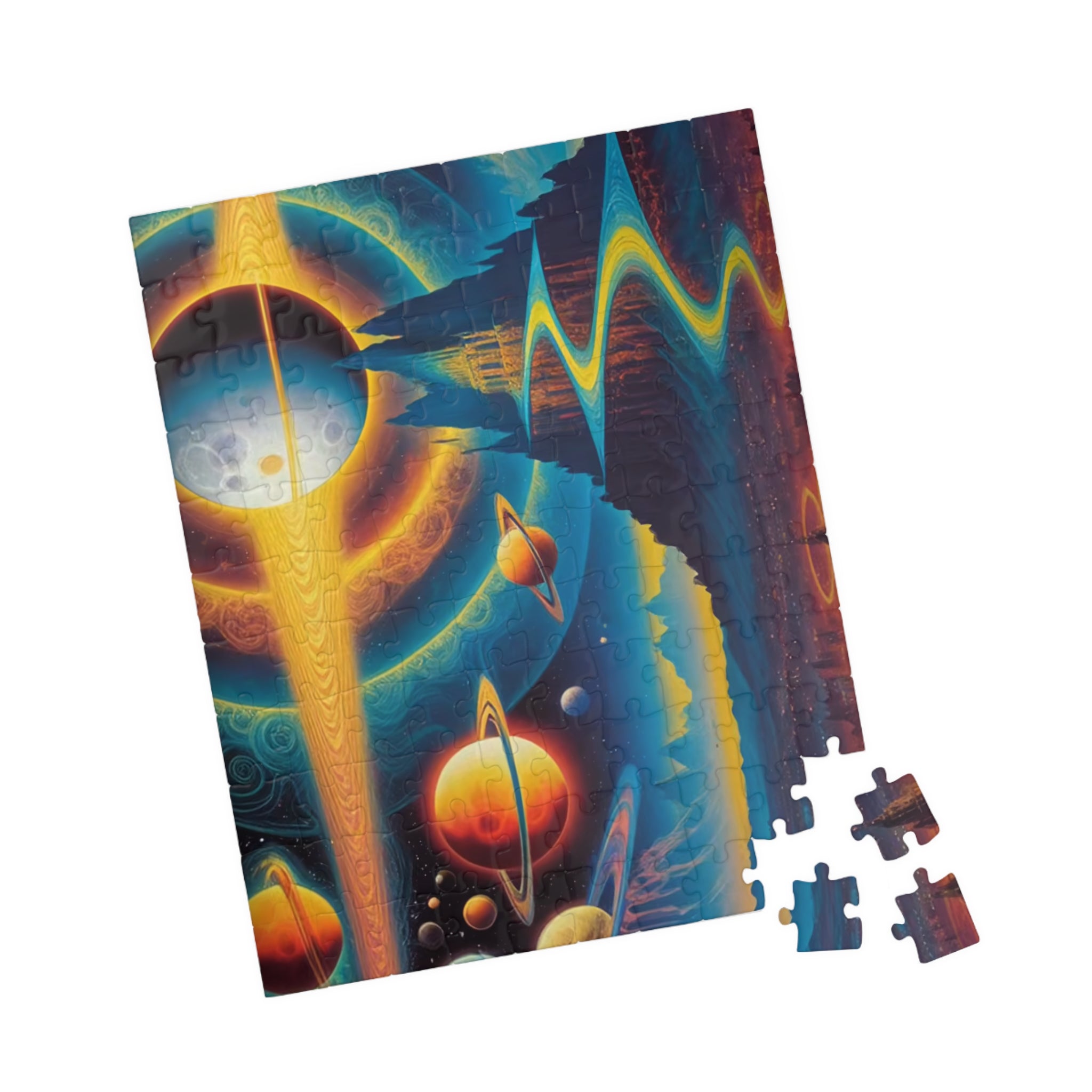 Cosmic Planetary Landscape Puzzle | Jigsaw Puzzle