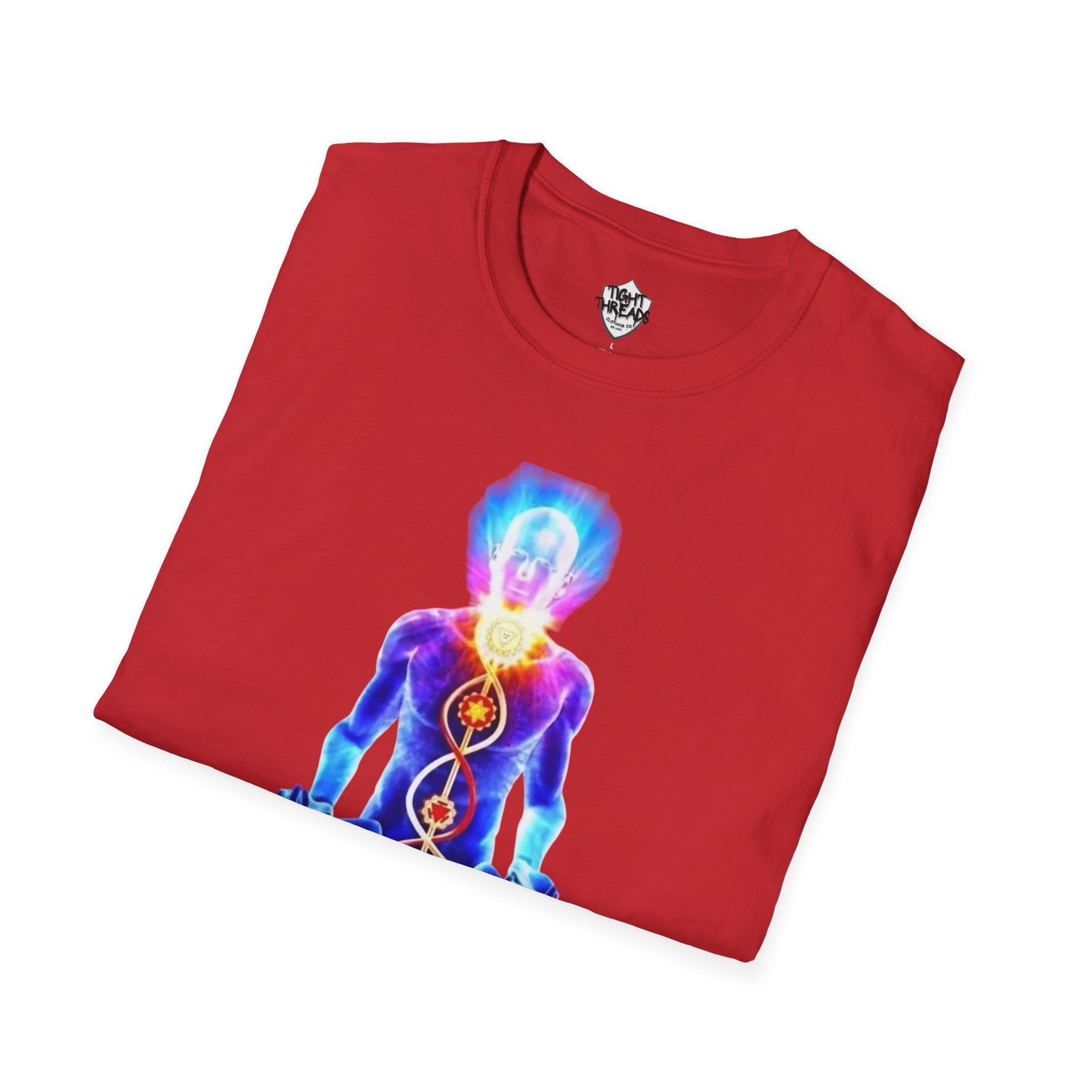 Meditation Inspired Unisex T-Shirt, Spiritual Apparel, Mindfulness Gift, Yoga Wear, Chakra Healing Top