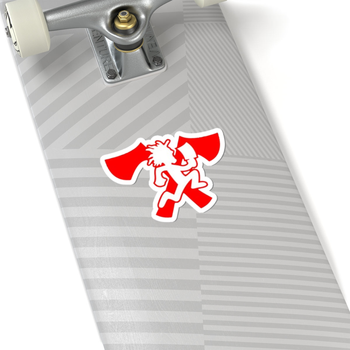 Double Axe Hatchetman sticker | Kiss-Cut Sticker