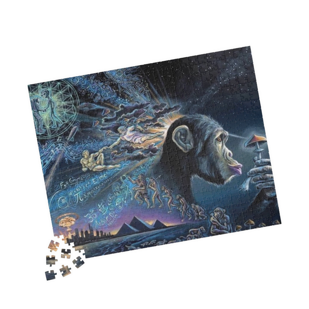 Surreal Chimp with Cocktail Puzzle | 520-1014 Piece Jigsaw