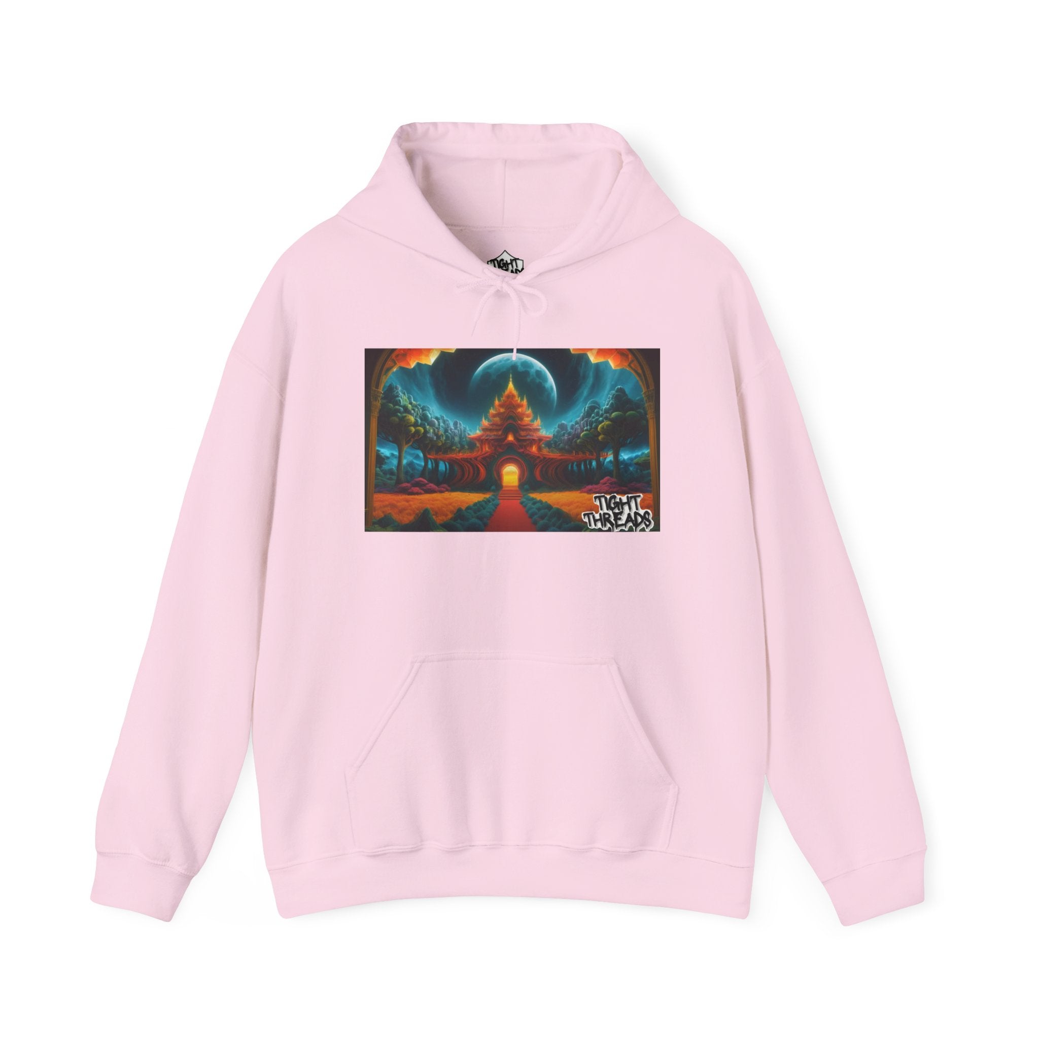 Vibrant Spiritual Art Hoodie, Cozy Sweatshirt for Meditation Lovers, Unisex Gift for Celebrations, Ideal for Chill Days, Unique Artwork