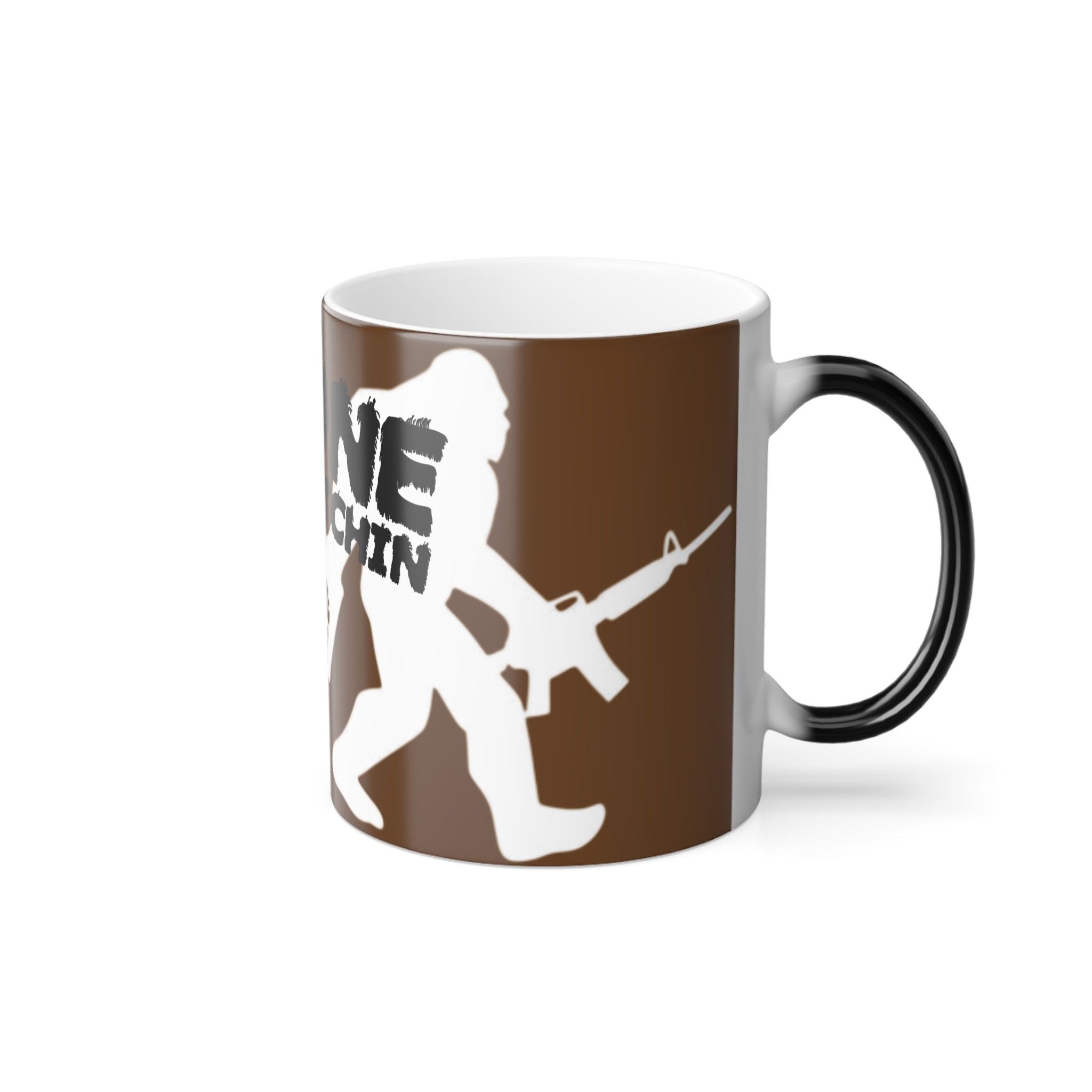 American Flag Gone Squatchin' Sasquatch Mug | Color Morphing 11oz