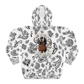 Cool Beans Bandana Paisley Pattern Hoodie | Cool Beans Bean, Tight Threads Beanie, Dope Graphic