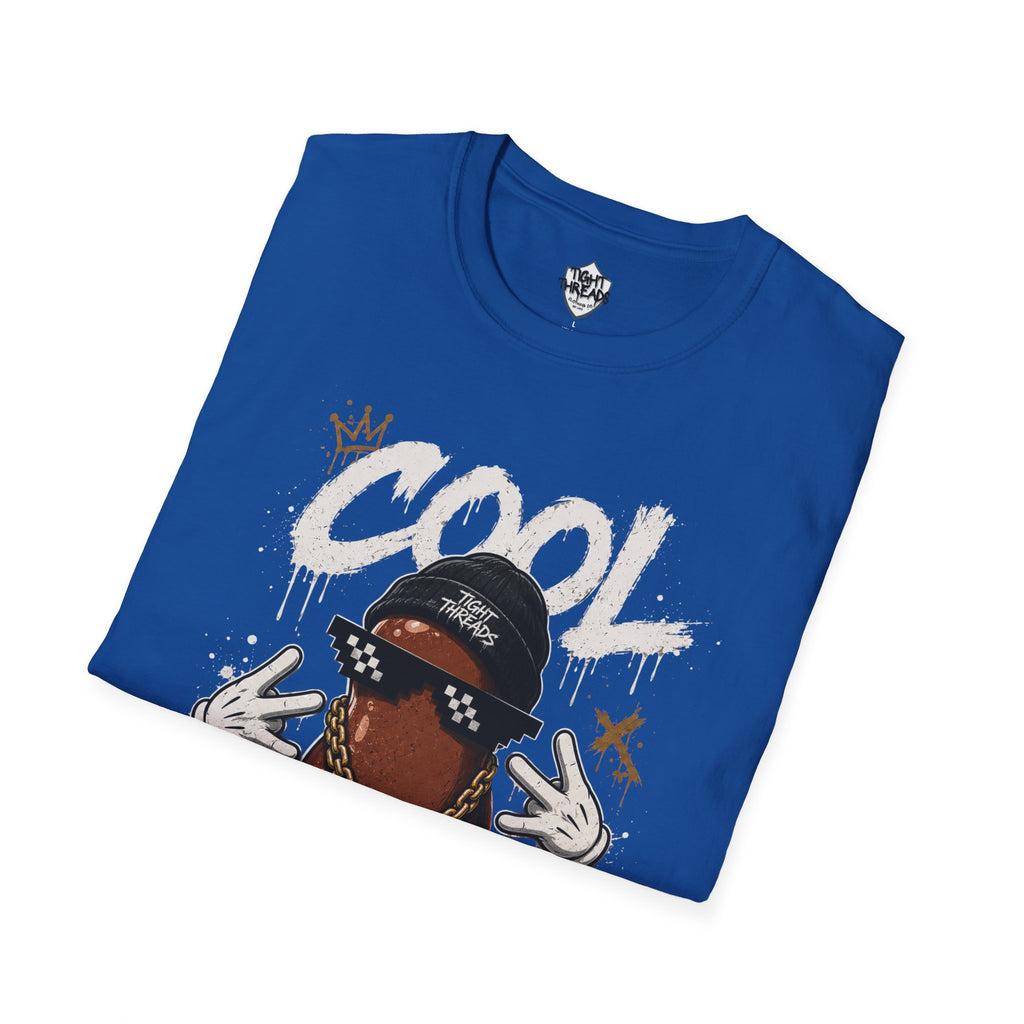 Cool Beans Graphic T-Shirt — Hipster Bean Cartoon Tee