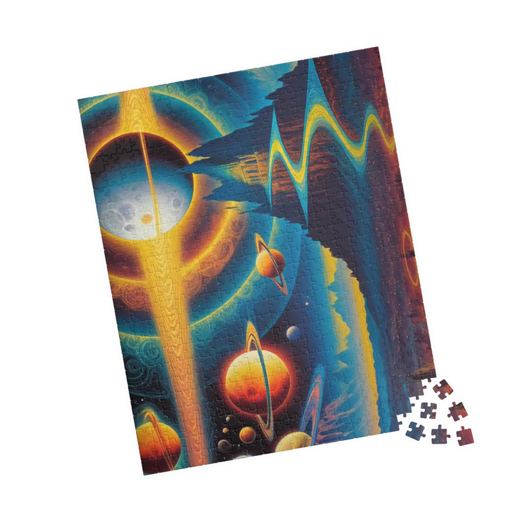 Cosmic Planetary Landscape Puzzle | Jigsaw Puzzle