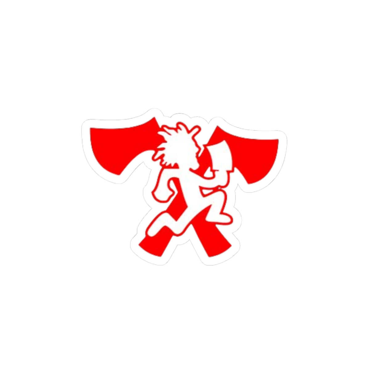 Double Axe Hatchetman sticker | Kiss-Cut Sticker