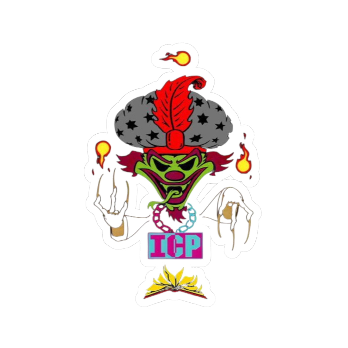 OG 6 Joker Card Merge, ICP Sticker | Kiss-Cut Sticker